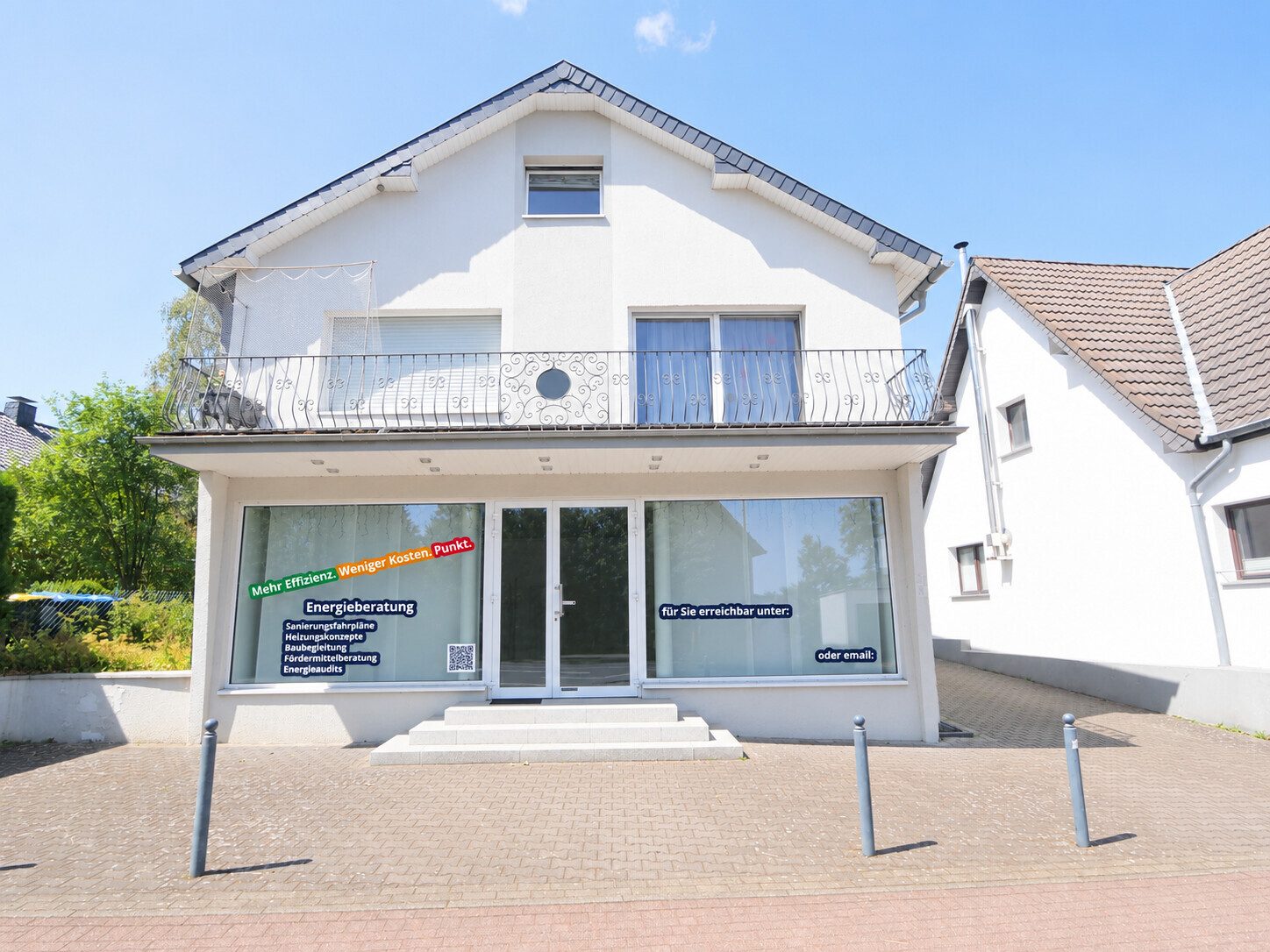 Immobilienangebot - Simmerath / Lammersdorf - Alle - Gewerbefläche in Lammersdorf – ca. 195 m² mit großzügigem Empfang, Büros, Lager und 2 Stellplätzen!