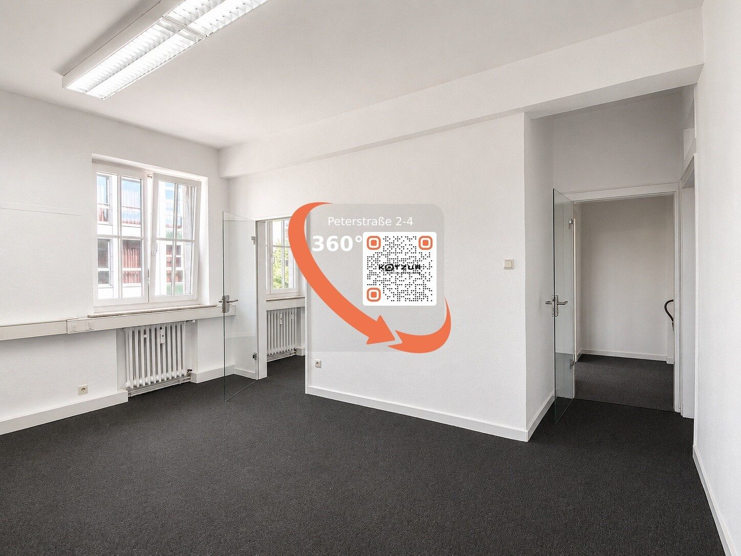 Immobilienangebot - Aachen / Mitte - Alle - Attraktive Büro-/Praxisräume in zentraler Lage – ca. 191 m², sofort bezugsfrei!