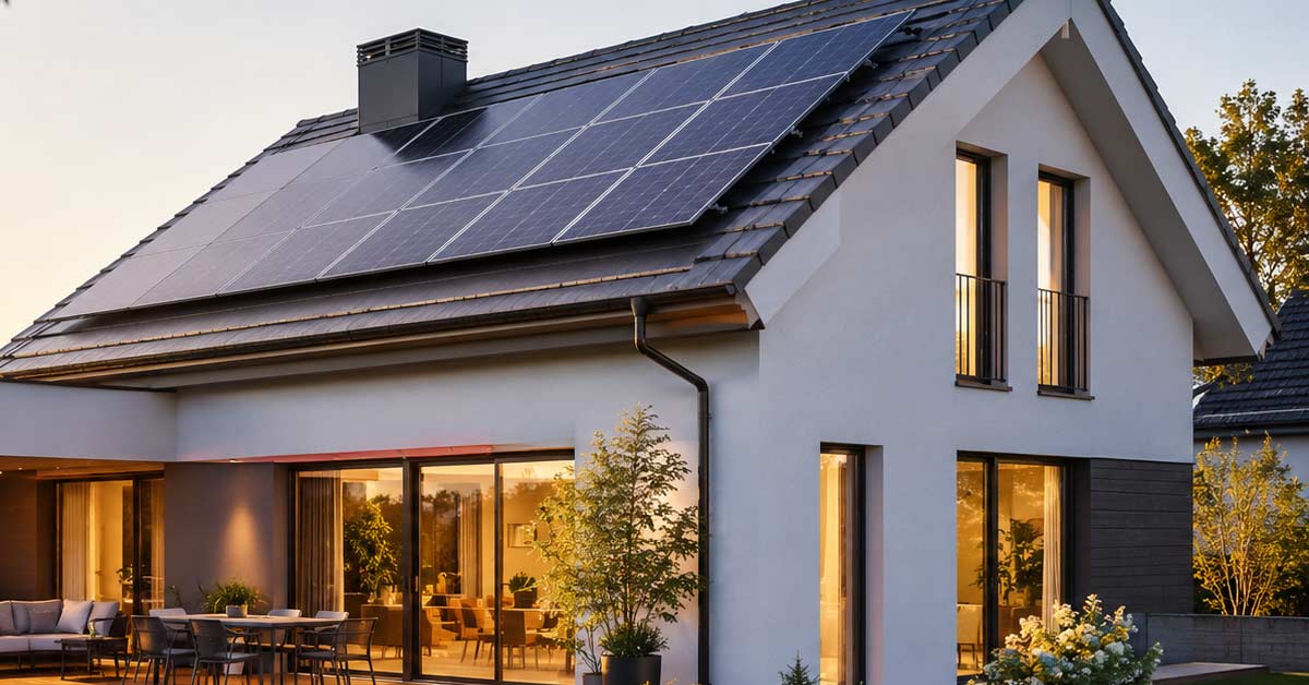 Photovoltaik: Ein wichtiger Faktor beim Hausverkauf.