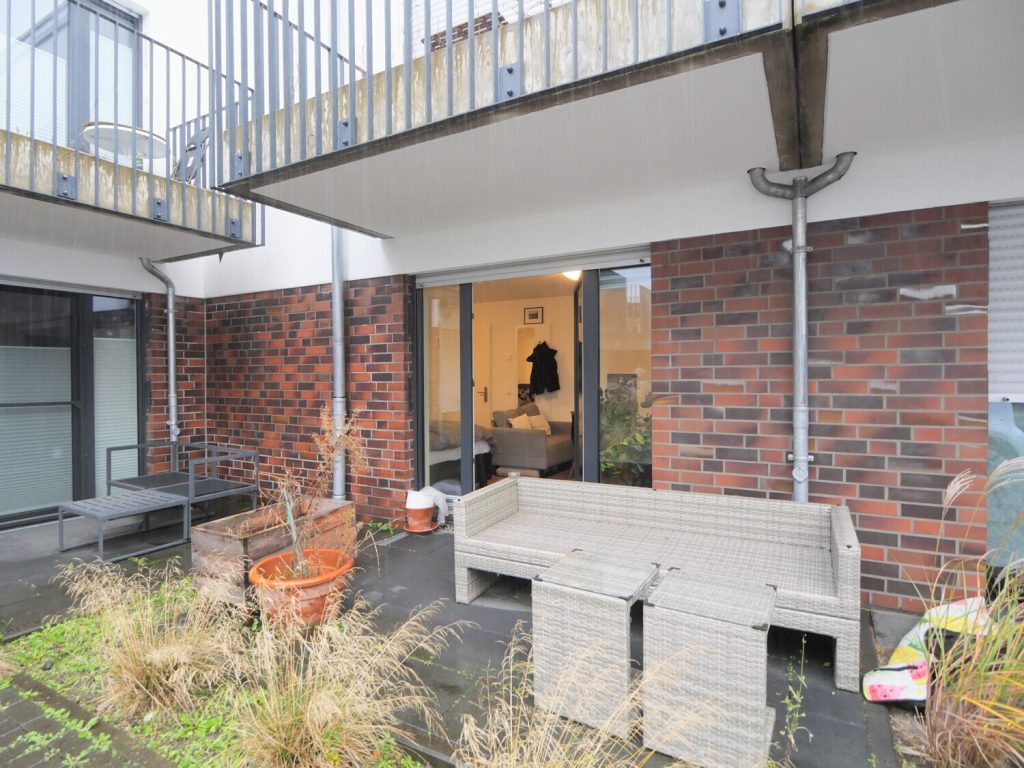 Immobilienangebot - Aachen - Alle - Geschmackvolle möblierte 1-Zimmer-Wohnung mit Terrasse zentrumsnah in Aachen!