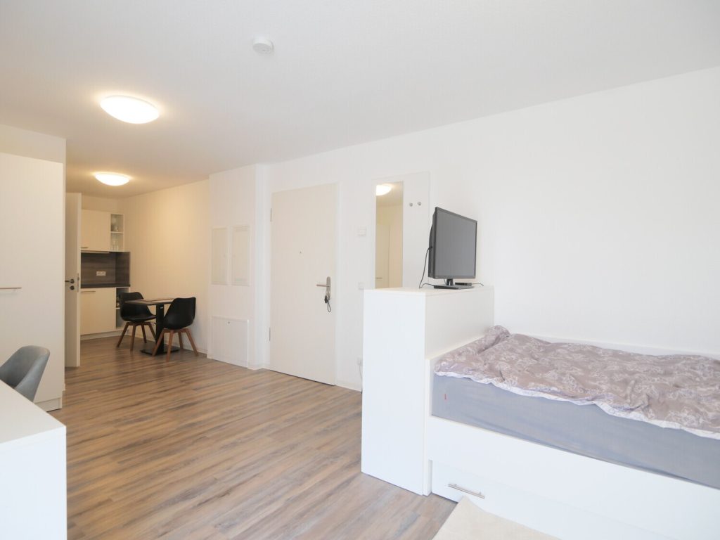 Immobilienangebot - Aachen - Alle - Geschmackvolle möblierte 1-Zimmer-Wohnung mit Terrasse zentrumsnah in Aachen!