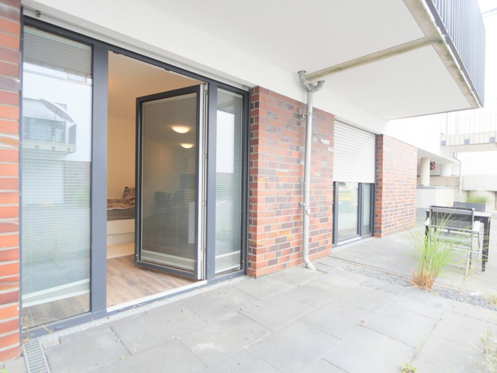 Immobilienangebot - Aachen - Alle - Geschmackvolle möblierte 1-Zimmer-Wohnung mit Terrasse zentrumsnah in Aachen!