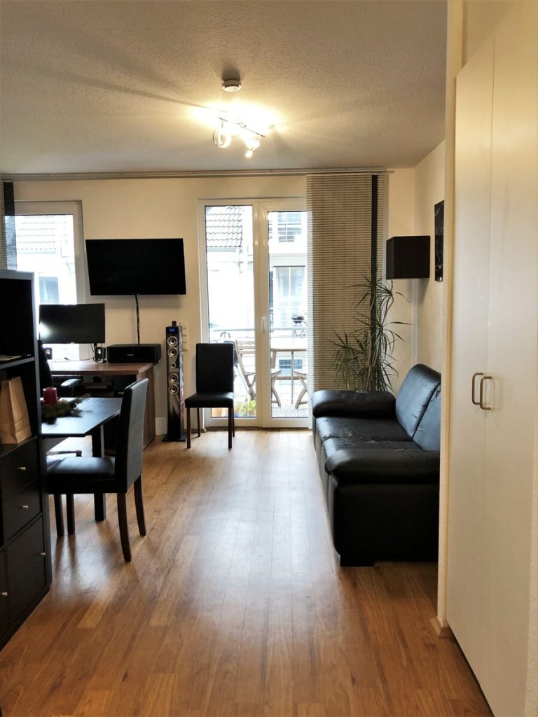 Immobilienangebot - Aachen - Alle - Gut aufgeteilte 1-Zimmerwohnung mit Balkon - direkt am Westpark!