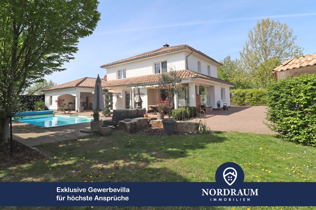 Immobilienangebot - Neustadt am Rübenberge - Alle - Exklusive Gewerbevilla für höchste Ansprüche in Neustadt am Rübenberge