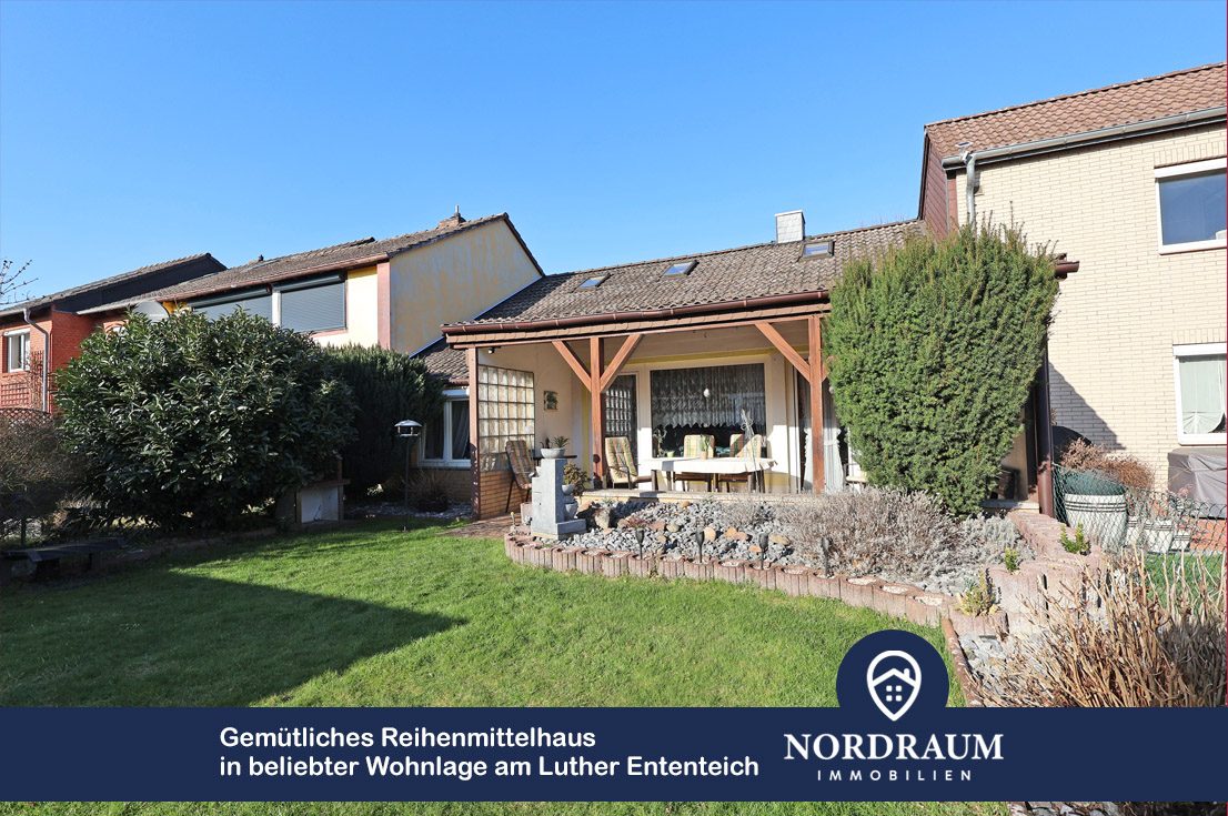Immobilienangebot - Wunstorf - Alle - Gemütliches Reihenmittelhaus in beliebter Wohnlage am Luther Ententeich