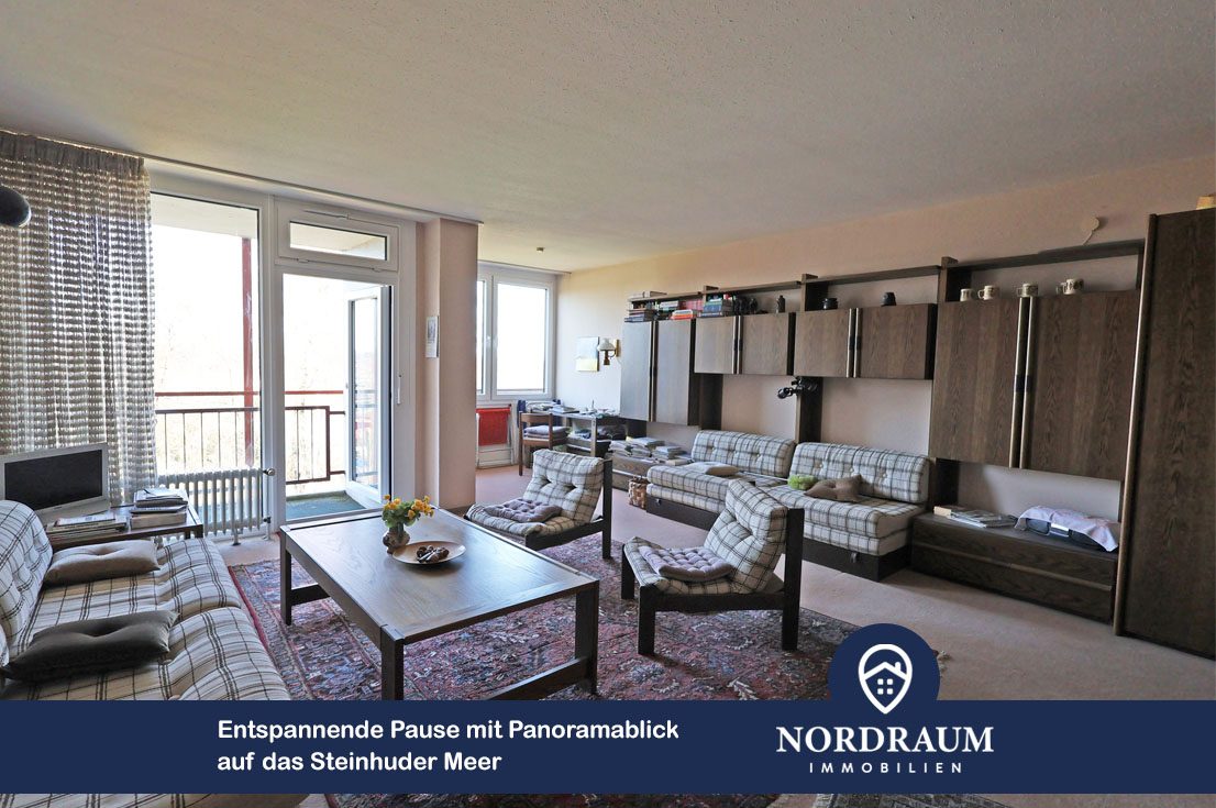 Immobilienangebot - Wunstorf - Alle - Entspannende Pause mit Panoramablick auf das Steinhuder Meer