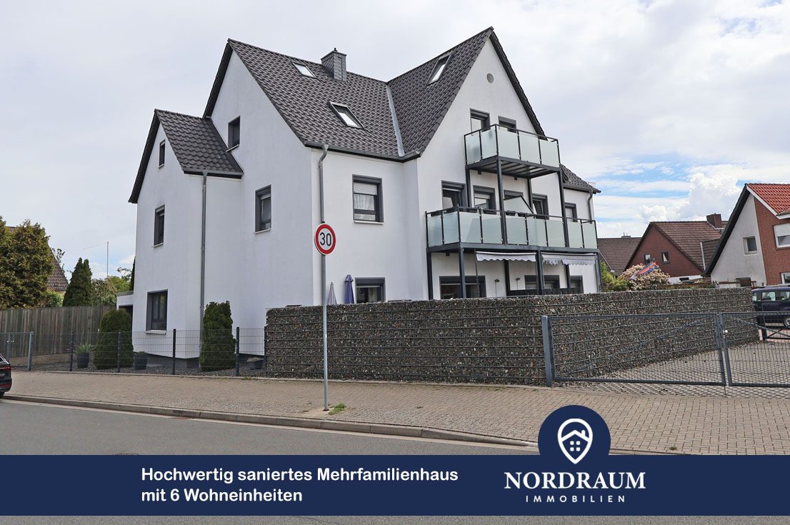 Immobilienangebot - Lehrte - Alle - Hochwertig saniertes Mehrfamilienhaus mit 6 Wohneinheiten und guten Mieteinnahmen