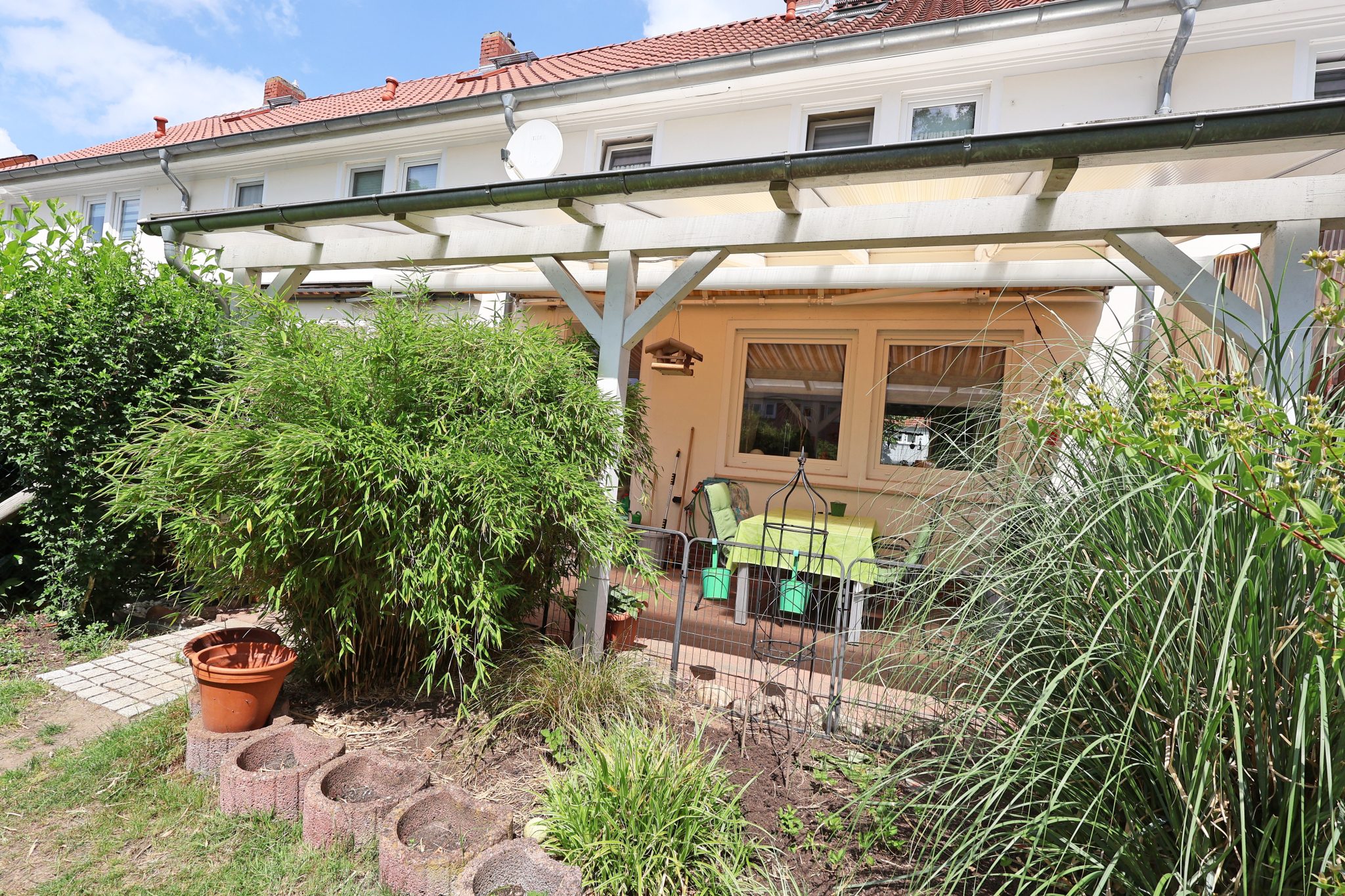 Immobilienangebot - Wunstorf - Alle - Charmantes Reihenmittelhaus mit sonnigem Südgarten