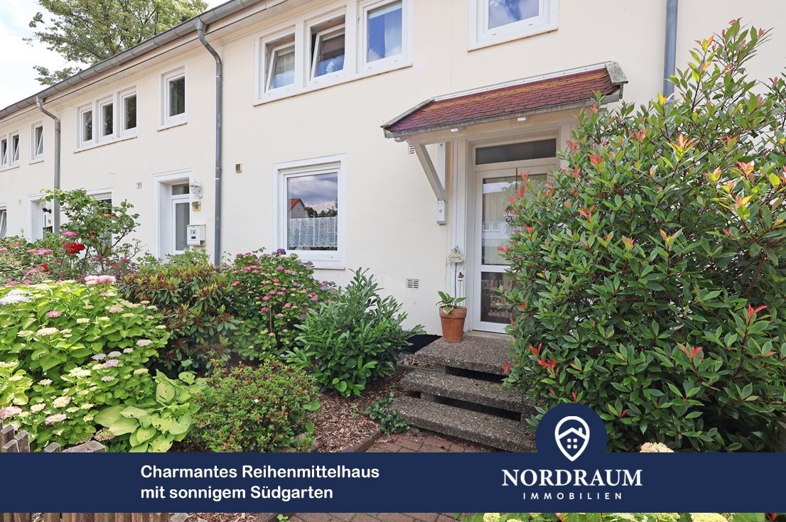 Immobilienangebot - Wunstorf - Alle - Charmantes Reihenmittelhaus mit sonnigem Südgarten