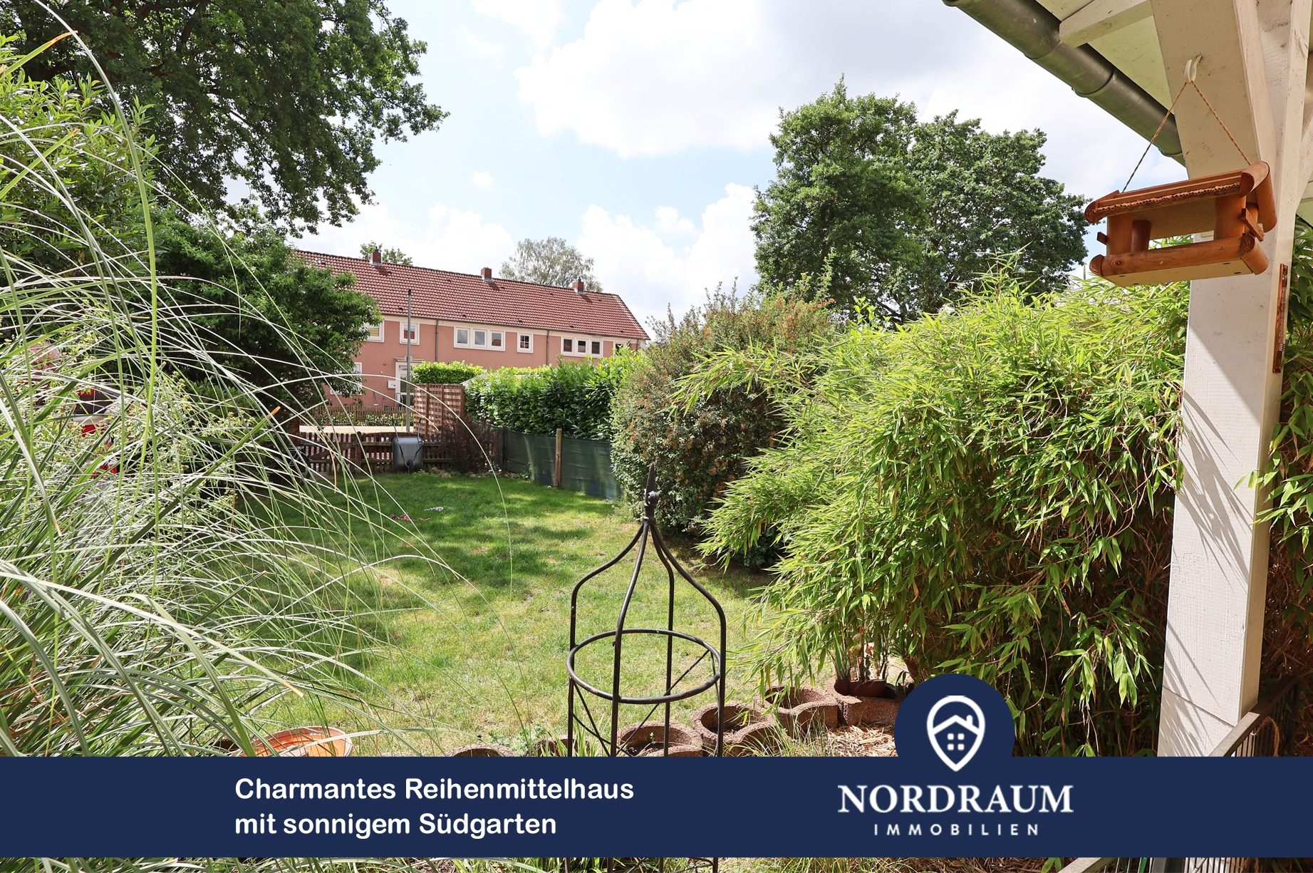 Immobilienangebot - Wunstorf - Alle - Charmantes Reihenmittelhaus mit sonnigem Südgarten