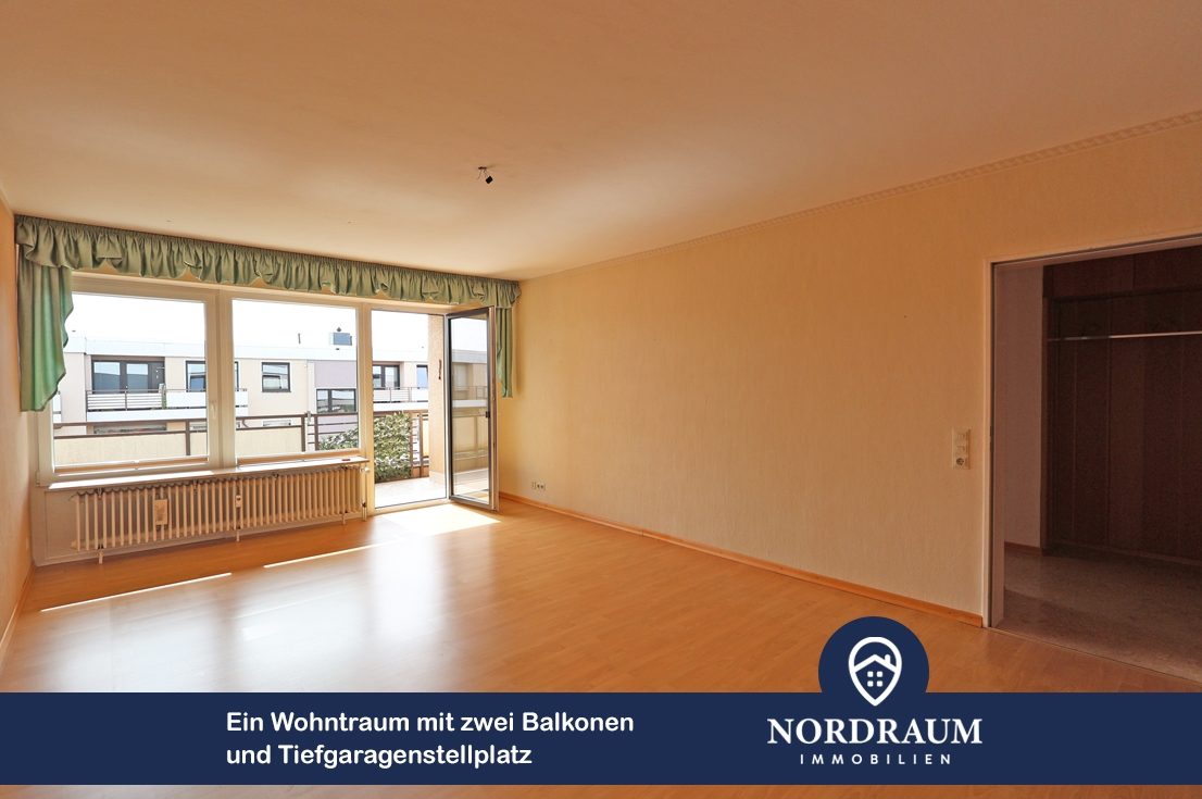 Immobilienangebot - Wunstorf - Alle - Ein Wohntraum mit zwei Balkonen und Tiefgaragenstellplatz in Wunstorf