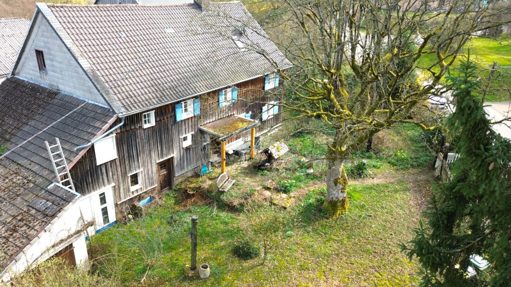 Immobilienangebot - Much - Haus - Historische Fachwerkhaushälfte mit Ausbaupotenzial auf großem Eckgrundstück!