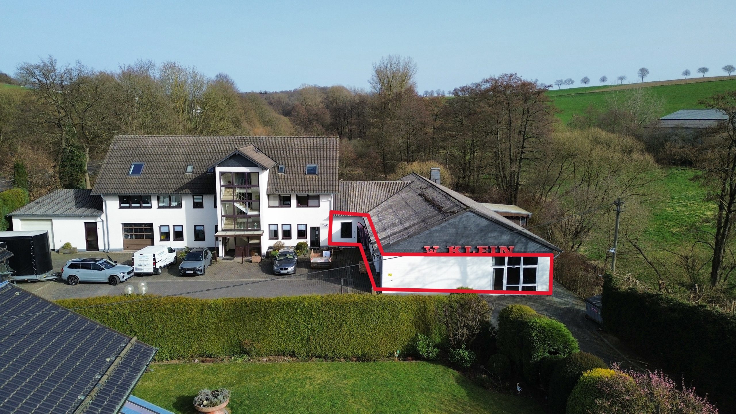 Immobilienangebot - Much - Alle - Großzügige Gewerbehalle mit Büro – ca. 300 m² in Much-Markelsbach