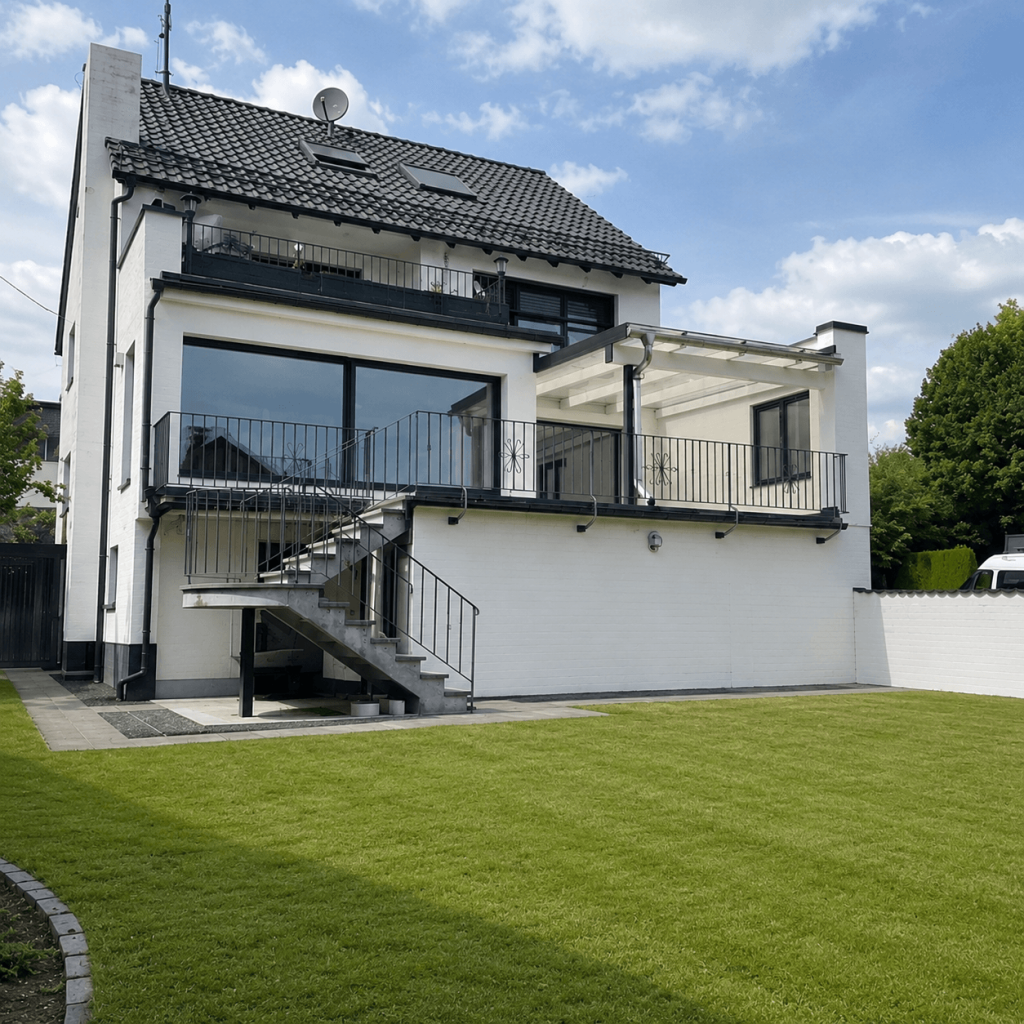 Immobilienangebot - Much - Wohnung - Moderne, energetisch sanierte Wohnung mit Garten, Sauna und zusätzlichem Nutzbereich