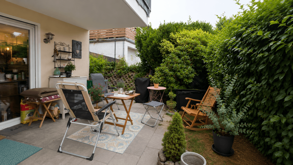 Immobilienangebot - Much - Wohnung - Vermietete 3-Zimmer-Wohnung mit Terrasse & Gartenstreifen im gepflegten 3-Parteienhaus