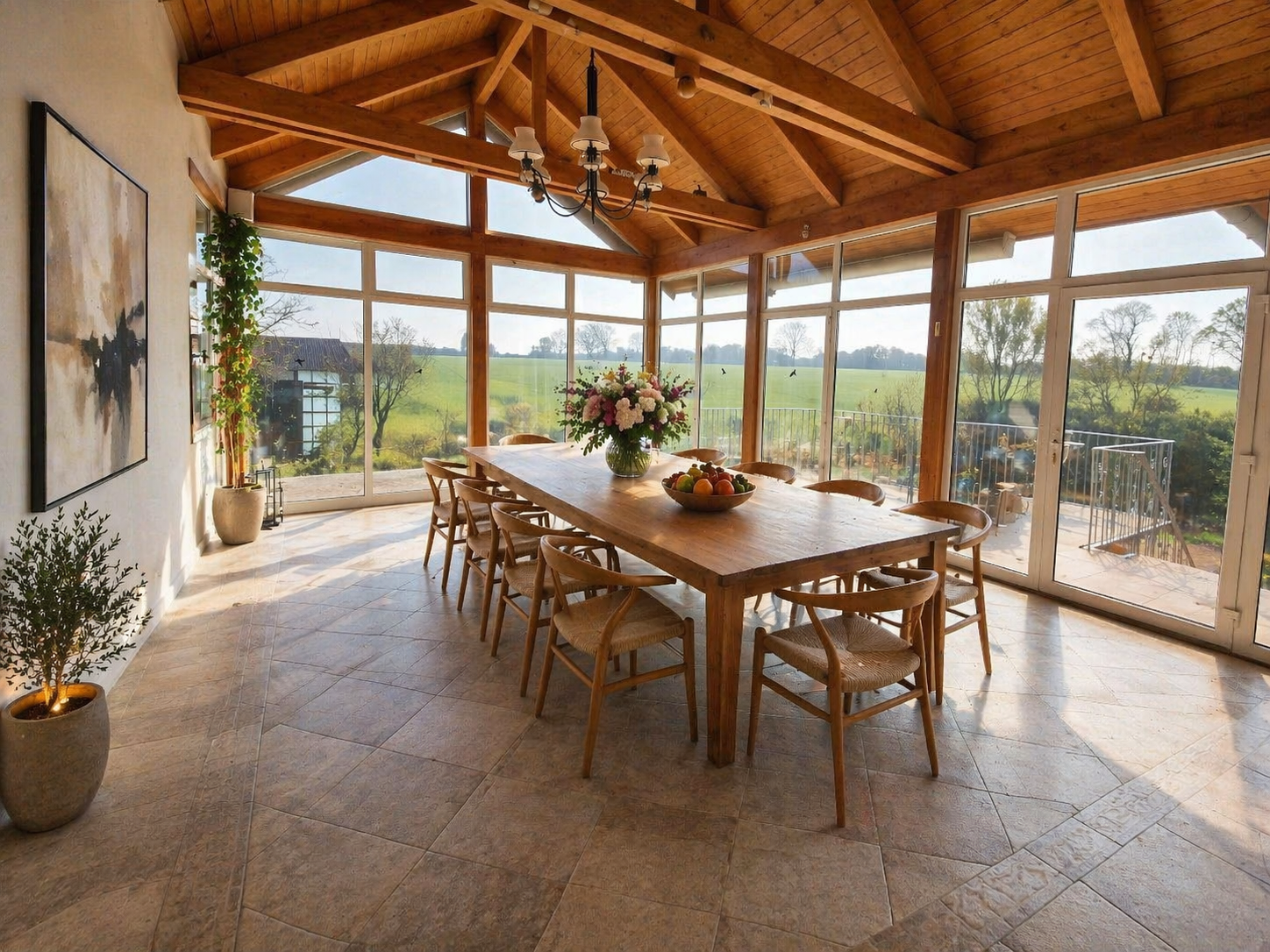 Immobilienangebot - Karwe - Alle - Zwischen Natur und Kreativität: EFH mit Atelier/Werkstatt und Bootssteg