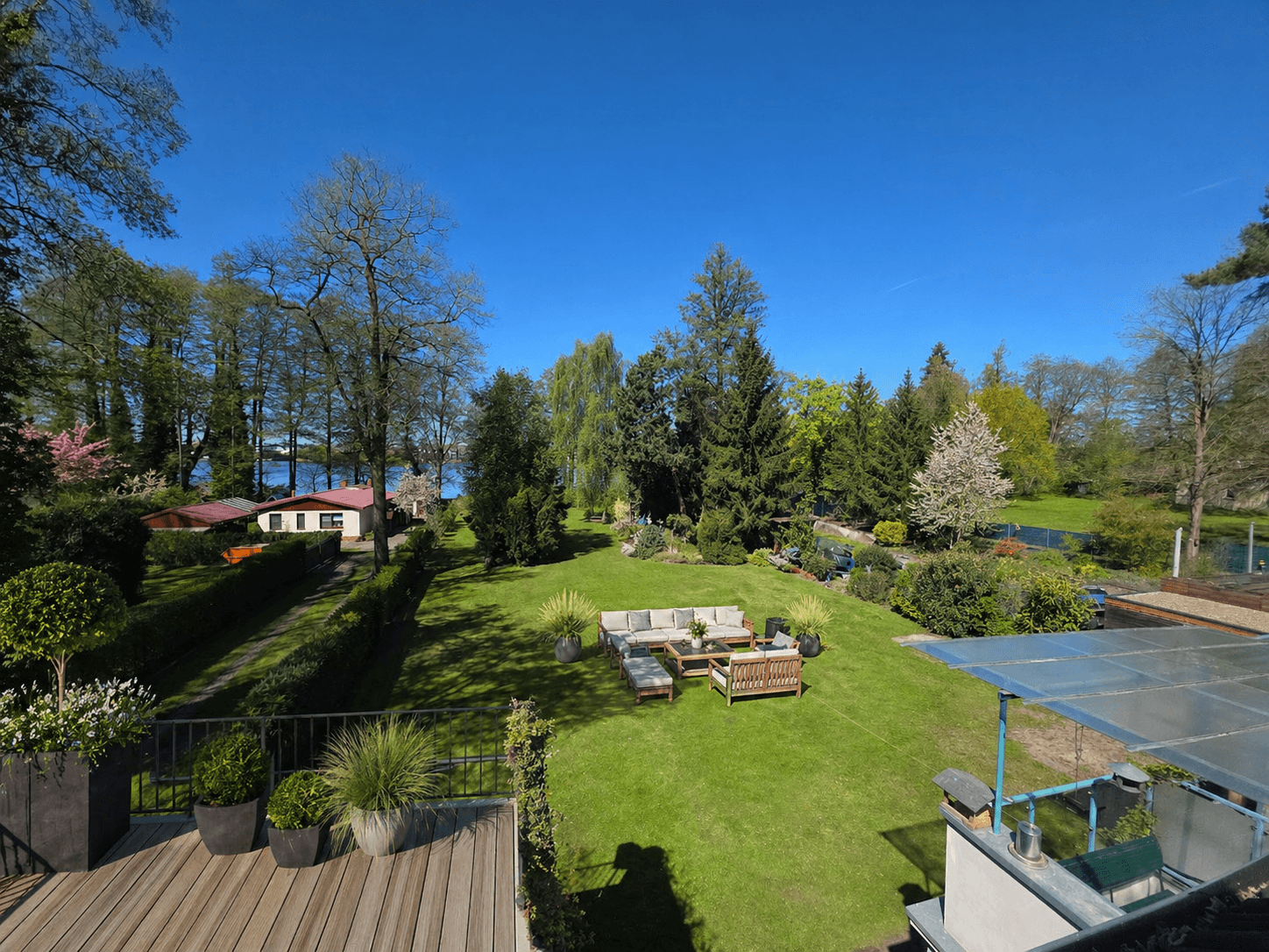 Immobilienangebot - Neuruppin - Alle - 1A Lage mit Bootsanleger - und 25 Meter Uferfront