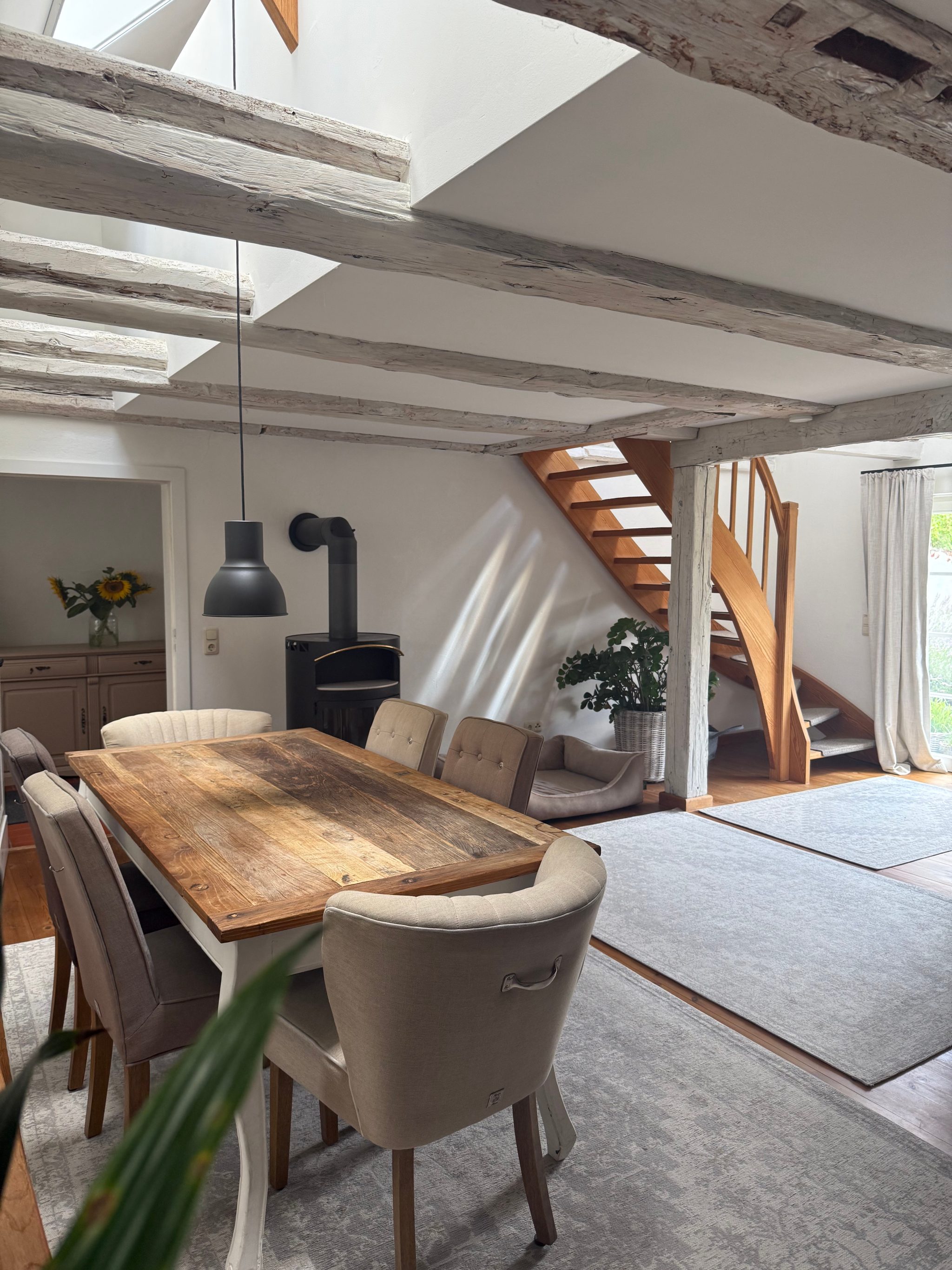 Immobilienangebot - Wustrau - Alle - Verstecktes Kleinod mit Vorderhaus, ausgebauter Remise und großem Garten
