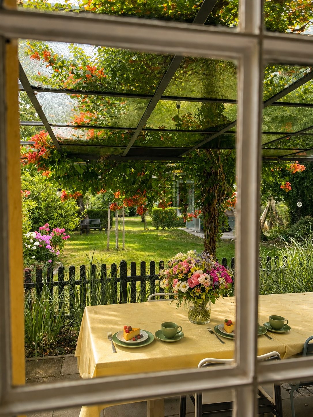 Immobilienangebot - Wustrau - Alle - Verstecktes Kleinod mit Vorderhaus, ausgebauter Remise und großem Garten
