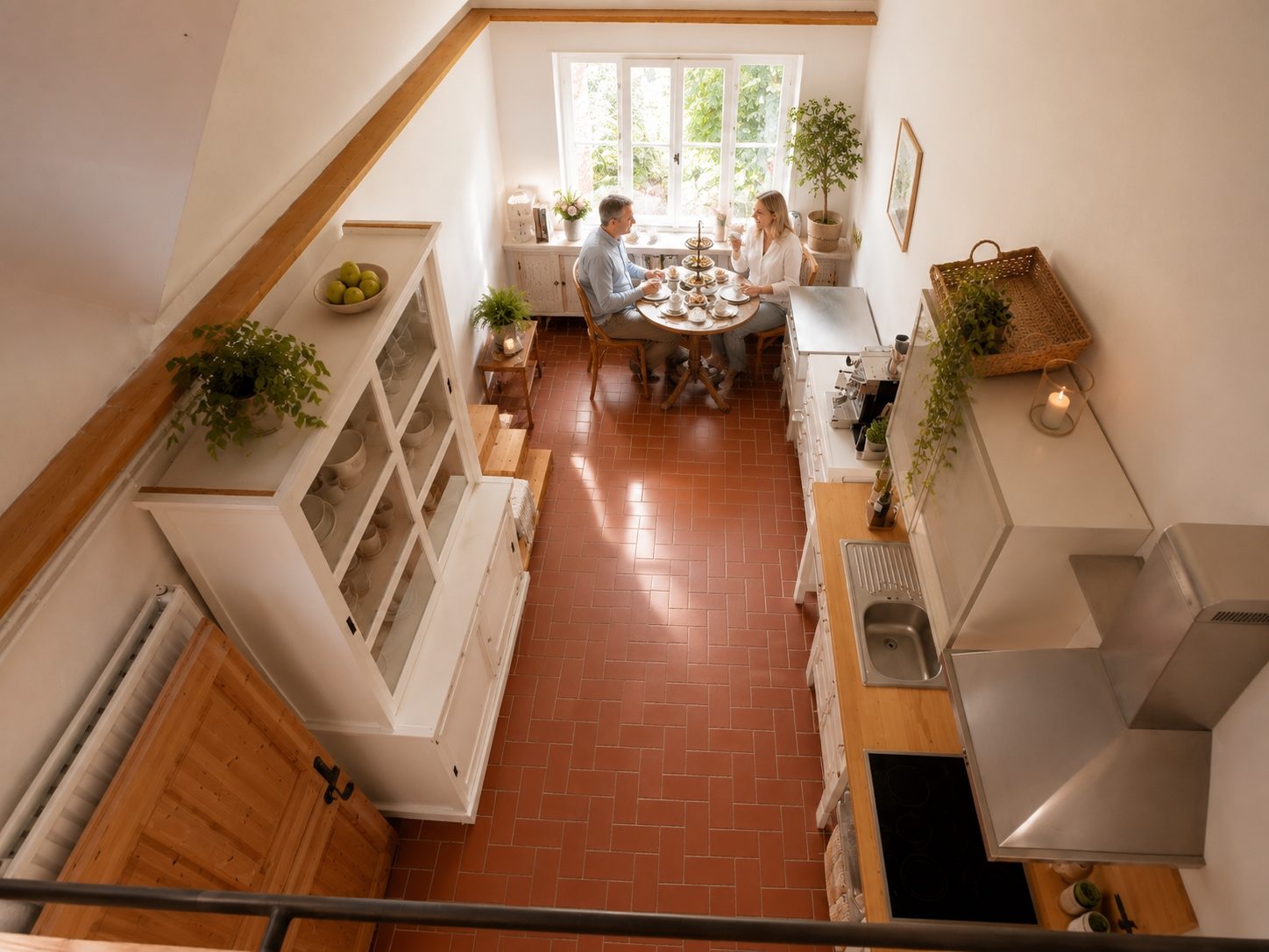 Immobilienangebot - Wustrau - Alle - Verstecktes Kleinod mit Vorderhaus, ausgebauter Remise und großem Garten