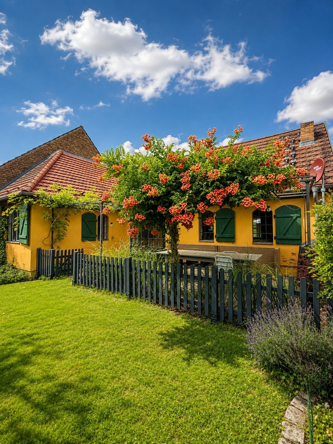 Immobilienangebot - Wustrau - Alle - Verstecktes Kleinod mit Vorderhaus, ausgebauter Remise und großem Garten