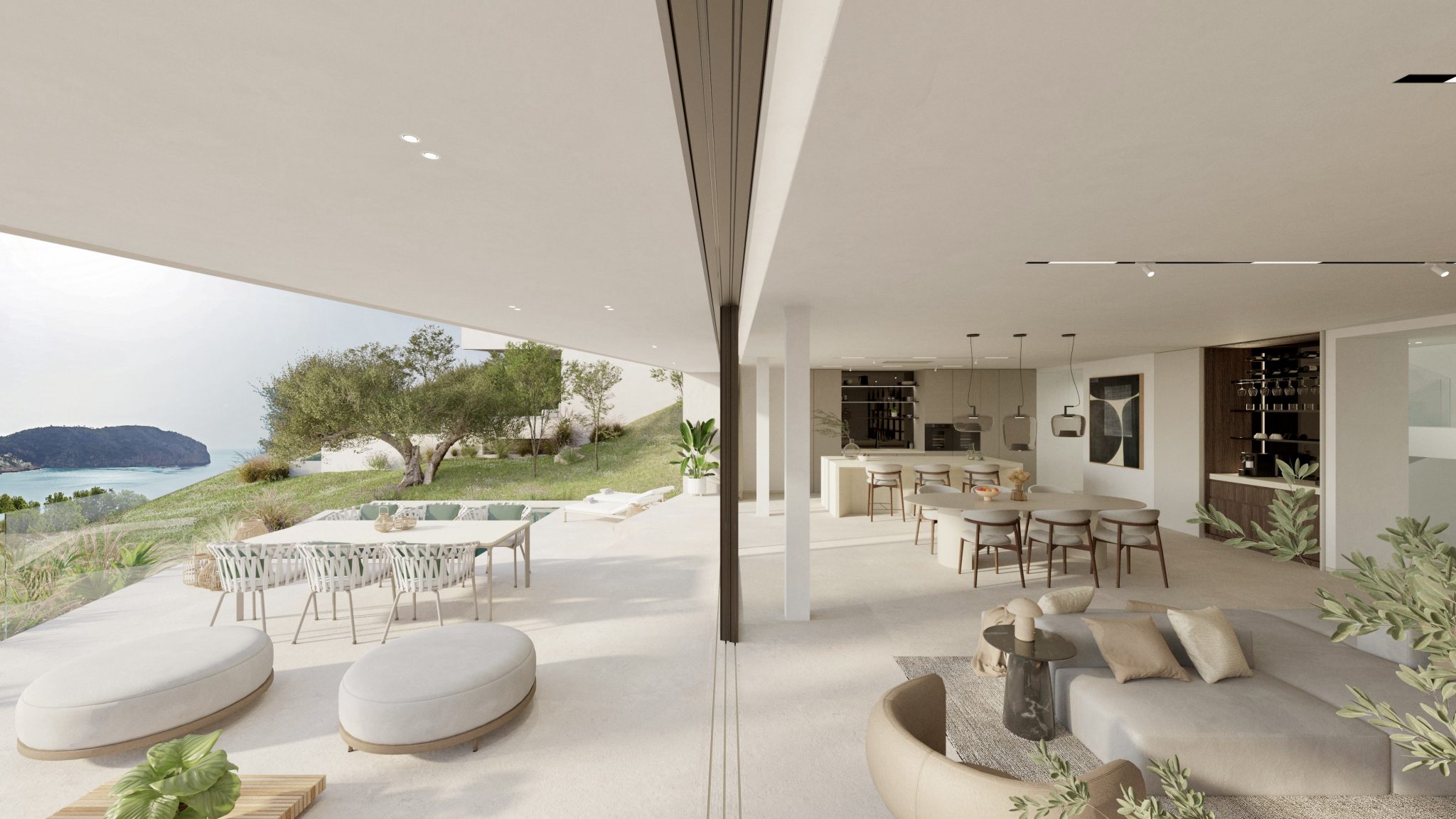 Immobilienangebot - Mallorca (Andratx) - Alle - Aurora One - Exklusiver Neubau einer modernen Luxusvilla mit beeindruckendem Meerblick in Camp de Mar - Fertigstellung Q2 2026