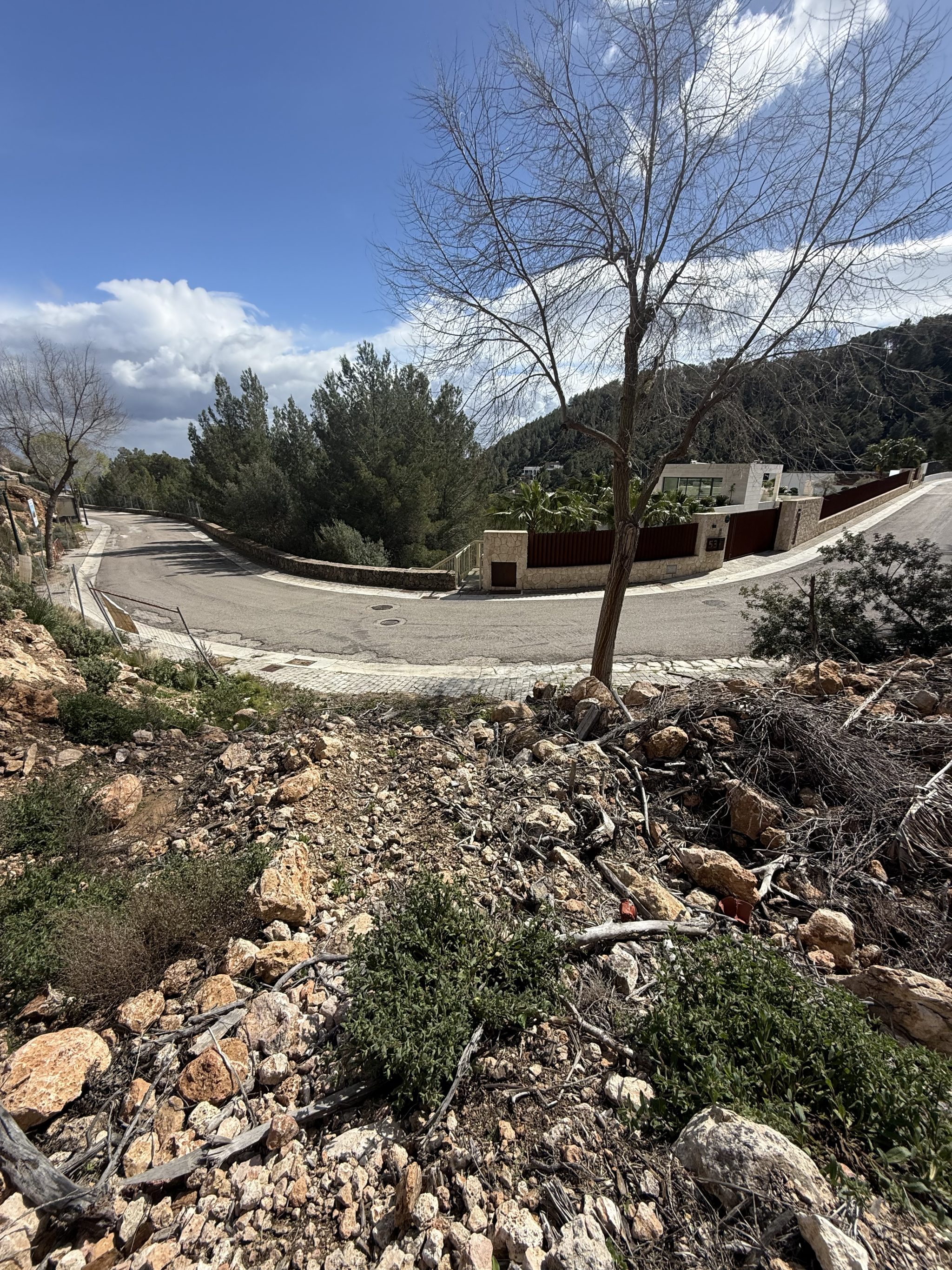Immobilienangebot - Mallorca (Son Vida) - Grundstücke - Exklusives Baugrundstück mit Panoramablick auf die Bucht von Palma in privilegierter Wohnlage nahe Palma