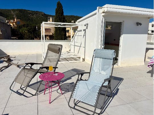 Immobilienangebot -  Mallorca (San Agustin) - Alle - Exklusives Penthouse mit großzügiger Dachterrasse und Meerblick in San Agustín