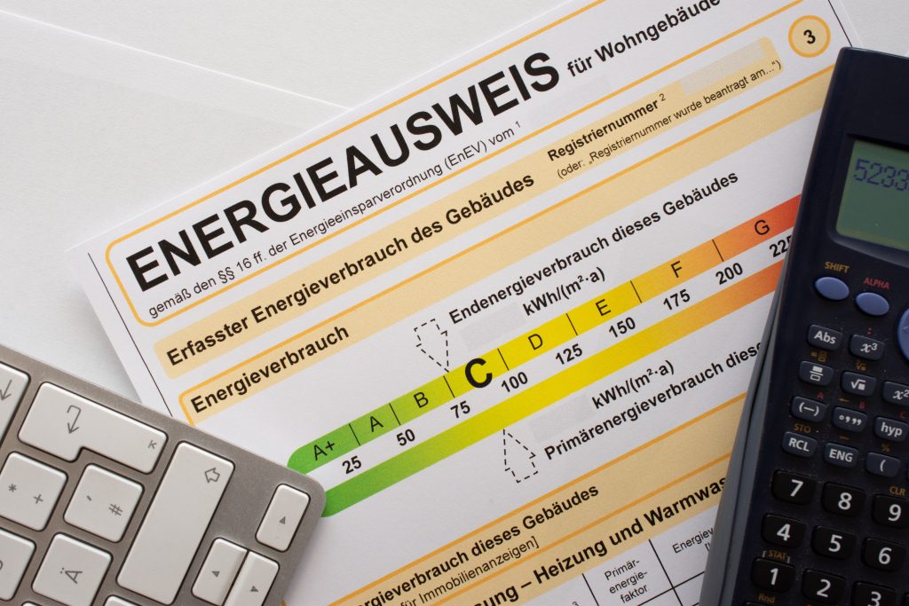 Energieausweis zum Stromverbrauch um Strom zu sparen