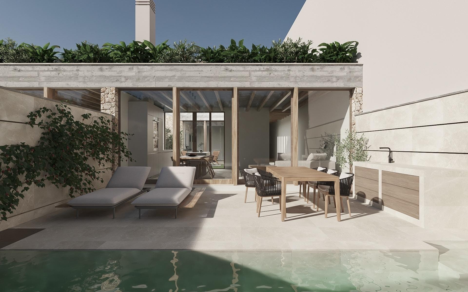 Immobilienangebot - Mallorca (Palma-Son Espanyolet) - Alle - Exklusive Neubau-Luxusresidenz mit Privatpool in Son Espanyolet – Palma de Mallorca