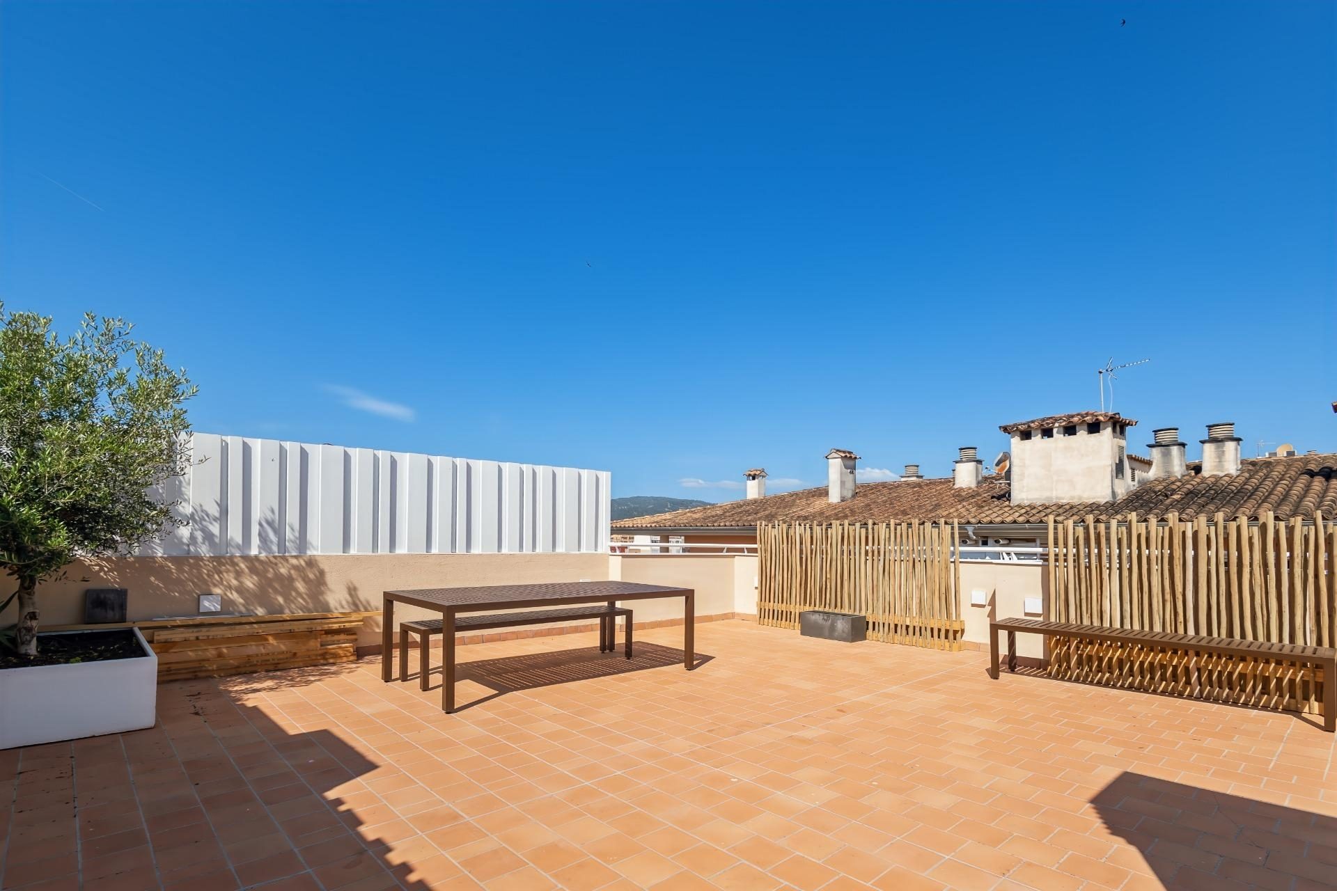 Immobilienangebot - Mallorca (Palma) - Alle - Vollständig renoviertes Penthouse mit außergewöhnlich großer privater Dachterrasse, Parkplatz und modernem Wohnkomfort im Herzen von Palma