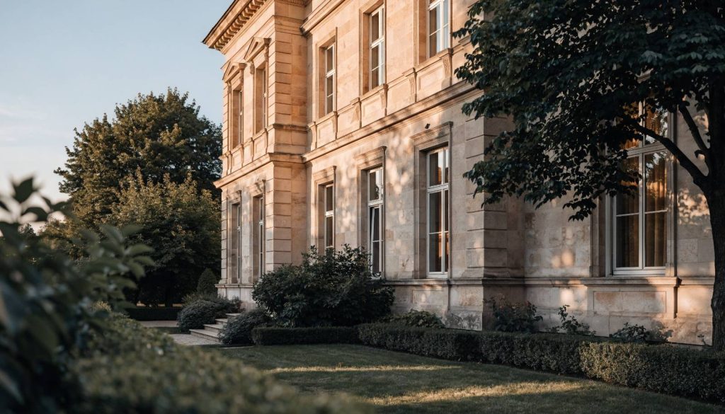 Wohnungsmarkt einer Villa im Rheinland