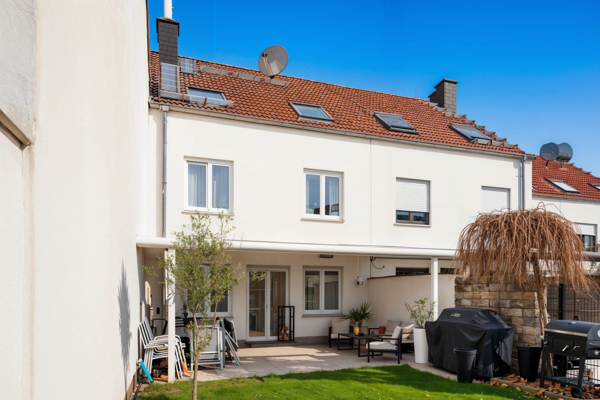 Immobilienangebot - Köln - Alle - Einziehen & Wohlfühlen – Stilvolle Doppelhaushälfte mit Terrasse und Kamin