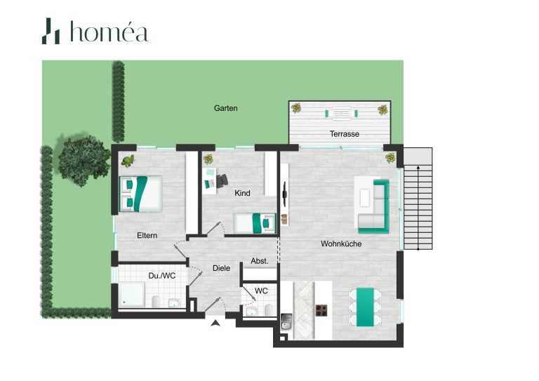 Immobilienangebot - Köln - Alle - Nur noch 2 Wohneinheiten verfügbar! Exklusiver Neubau in Zündorf mit Terrasse & Tiefgarage