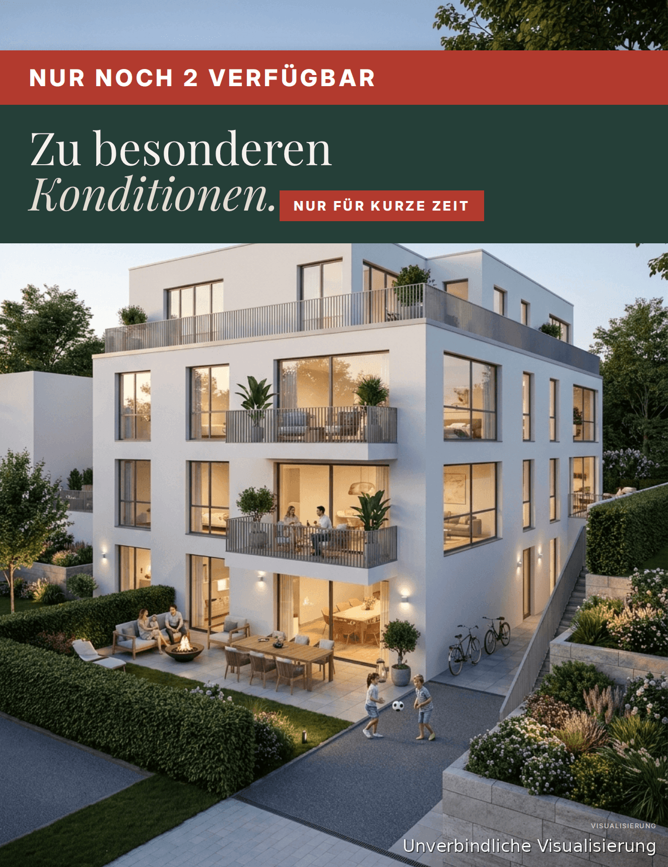 Immobilienangebot - Köln - Alle - Nur noch 2 Wohneinheiten verfügbar! Moderne Neubau-Eigentumswohnung mit Terrasse & Tiefgarage