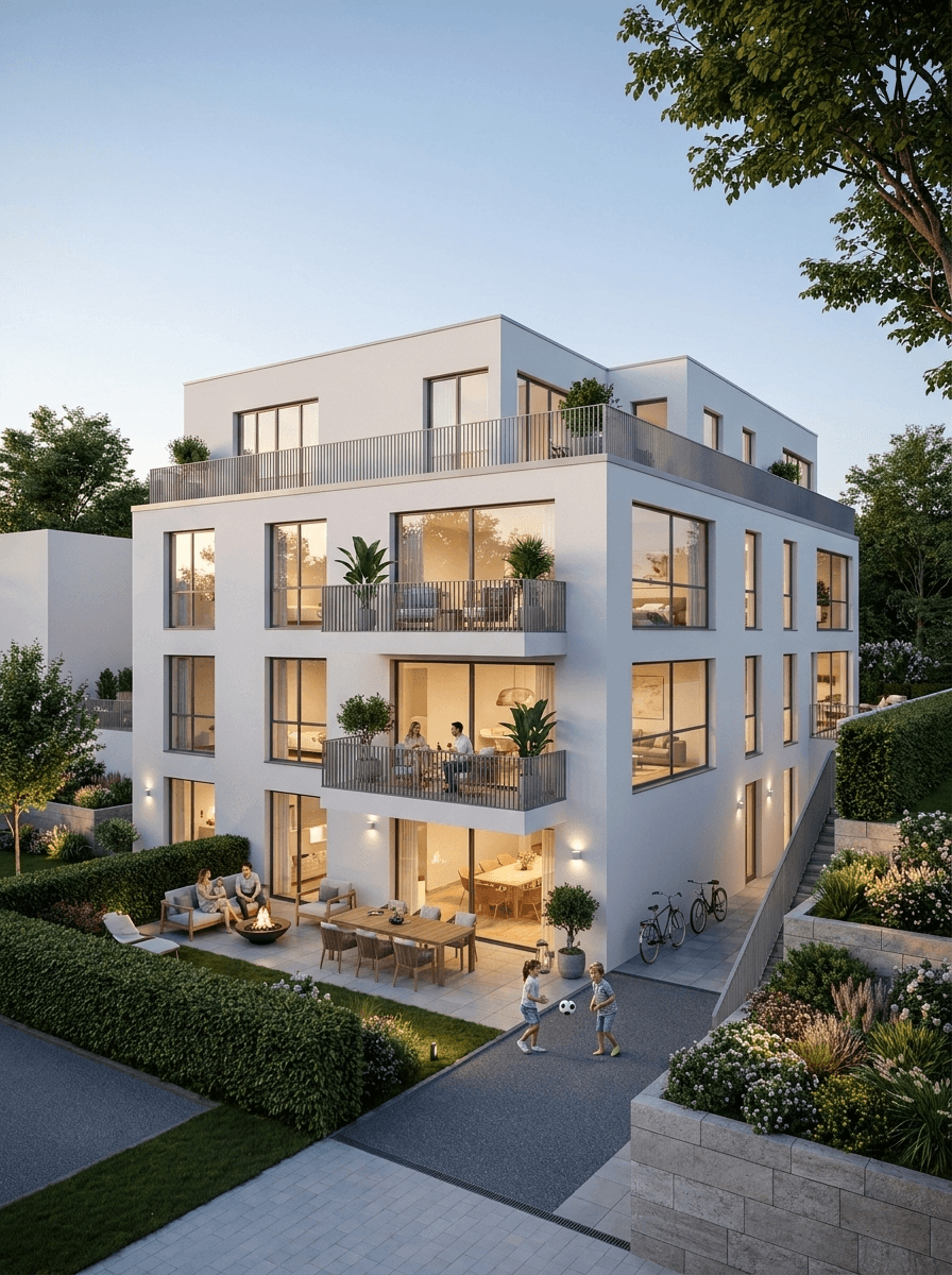Immobilienangebot - Köln - Alle - Nur noch 2 Wohneinheiten verfügbar! Exklusiver Neubau in Zündorf mit Terrasse & Tiefgarage