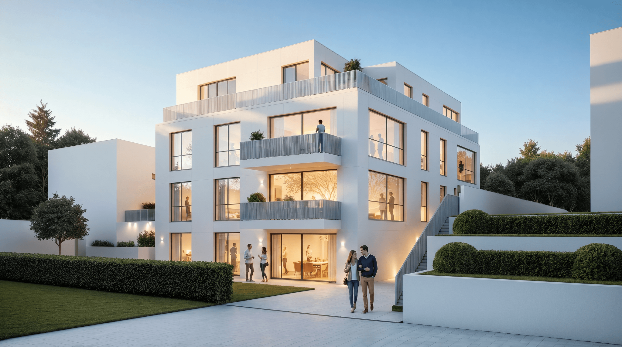 Immobilienangebot - Köln - Alle - Nur noch 2 Wohneinheiten verfügbar! Exklusiver Neubau in Zündorf mit Terrasse & Tiefgarage
