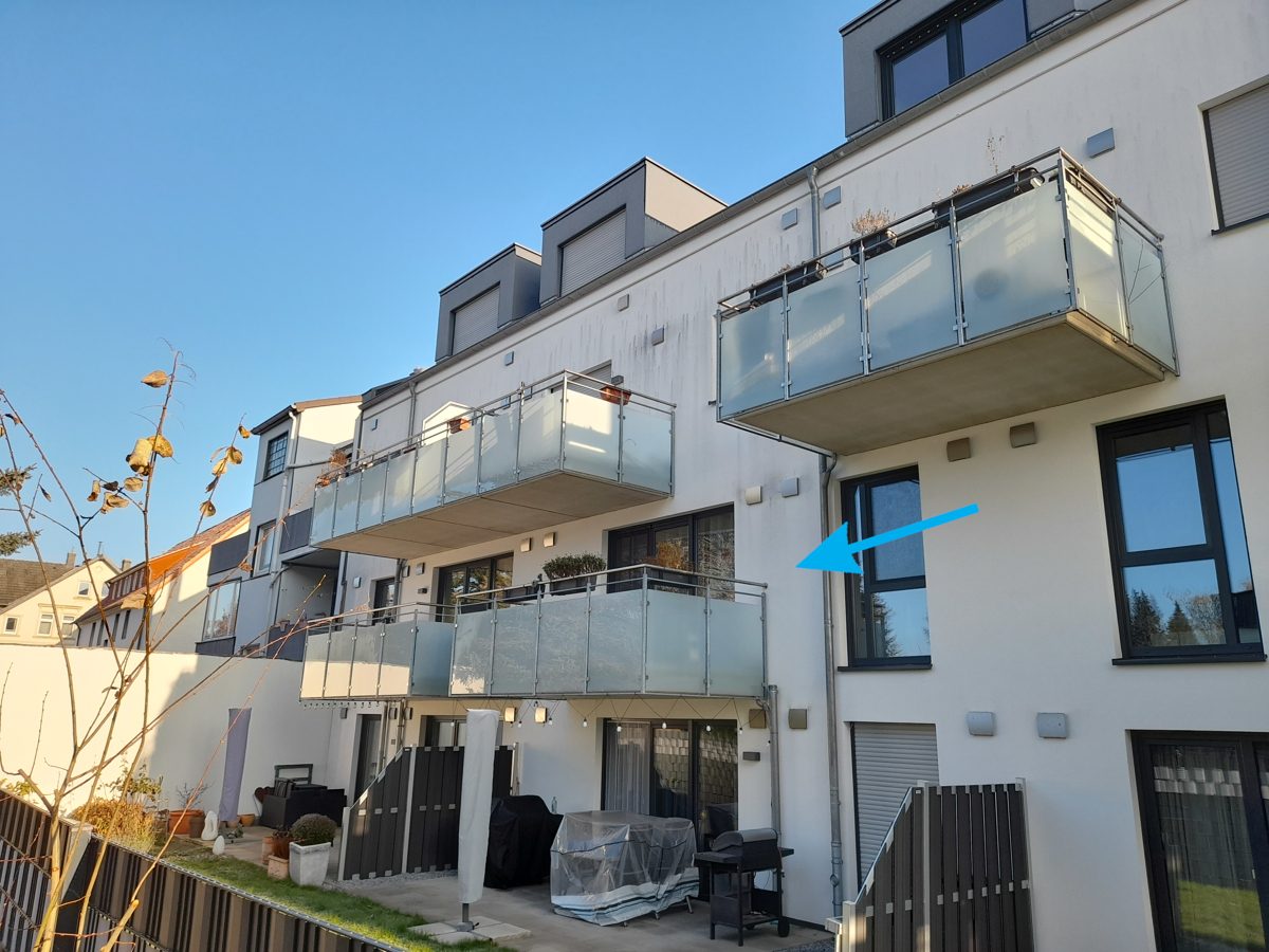 Immobilienangebot - BI-Schildesche - Alle - Moderne 3-Zi.-Mietwohnung mit Balkon, Einbauküche & 2 Tiefgaragenstellplätzen