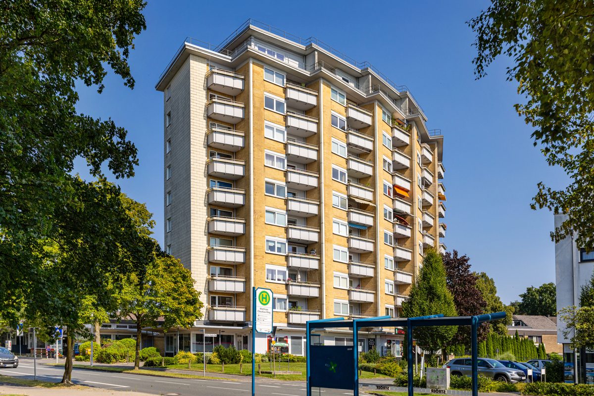 Balkonansicht Immobilienangebot - Bielefeld - Alle - Für Eigennutzer oder Kapitalanleger! 2-Zi.-Eigentumswhg. mit Loggia!