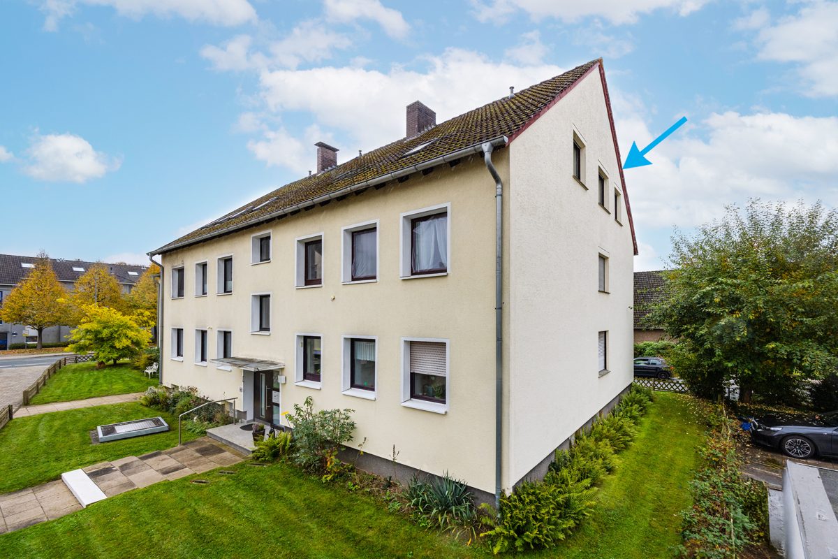 Immobilienangebot - Bielefeld - Alle - Zentral in Uni-Nähe! Bezugsfreie 2-Zi.-Eigentumswohnung