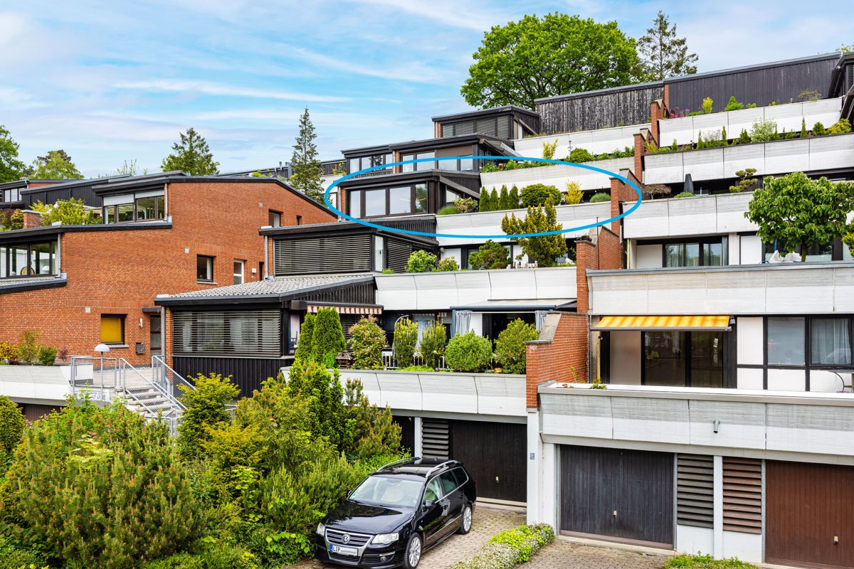 Immobilienangebot - Oerlinghausen - Alle - Design, Privatsphäre und Sonne – eine Terrassenwohnung der besonderen Art