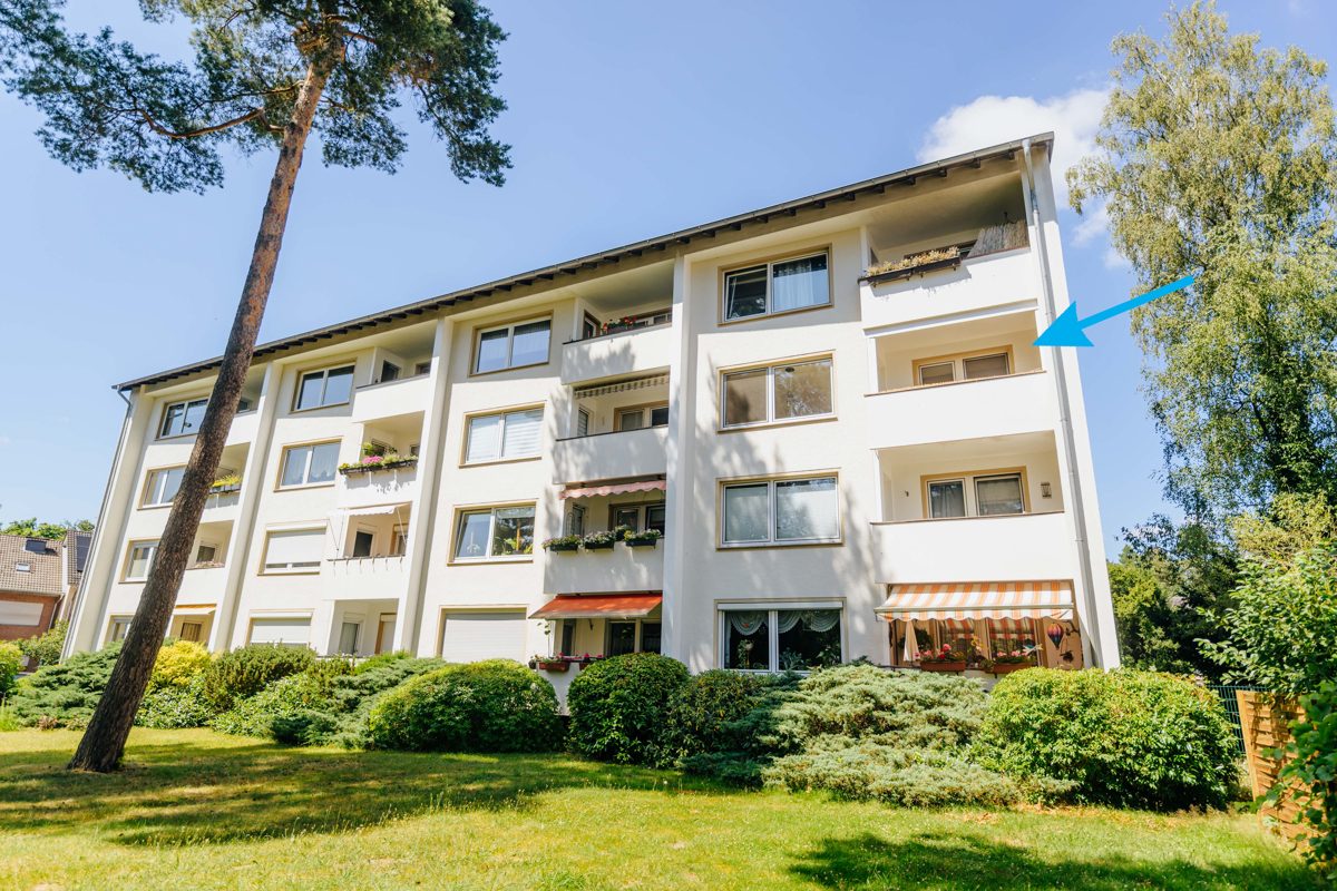 Immobilienangebot - Bielefeld / Sennestadt - Alle - Bezugsfrei! Tolle Raumaufteilung mit Südbalkon