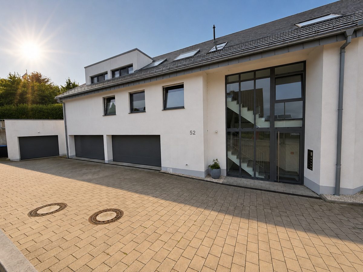 Immobilienangebot - Bad Salzuflen - Wüsten - Alle - Modernes Wohnen mit Gartenkomfort – Stilvolle 4-Zimmer-Mietwohnung im Erdgeschoss