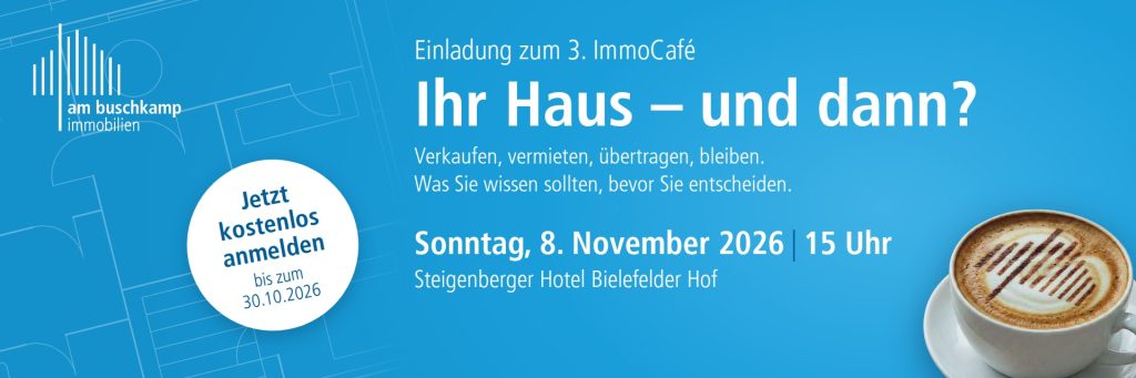 Einladung 3. ImmoCafé