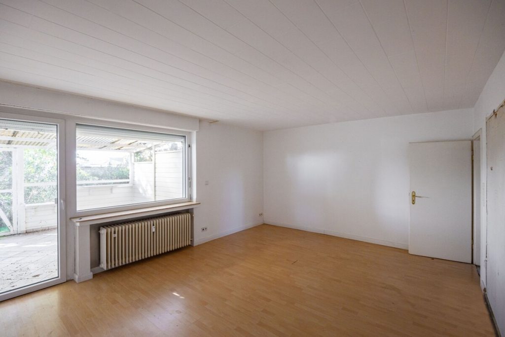 Immobilienangebot - Versmold - Alle - Wohnung mit Terrasse und Garten – Platz für eigene Ideen