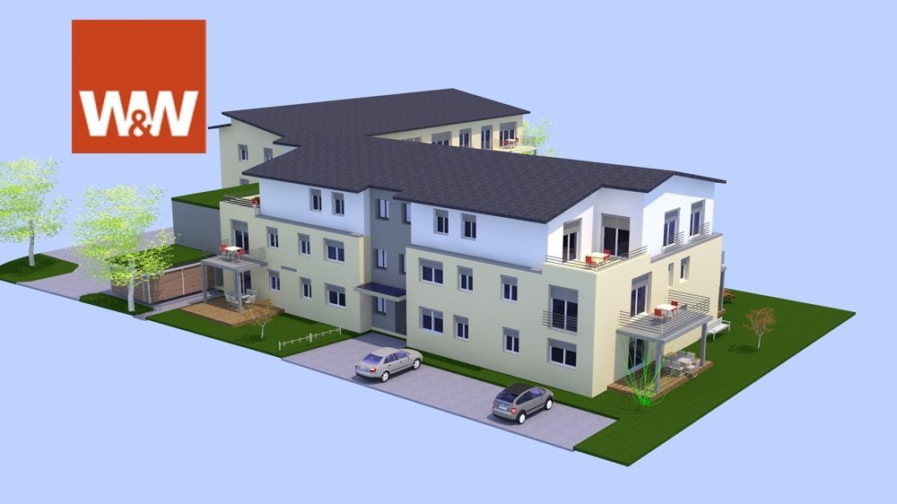 Immobilienangebot - Wertheim - Wohnung - RESERVIERT - Neubau: Moderne 2-Zimmer-Wohnung (1. OG-WE7) in attraktiver Lage - provisionsfrei