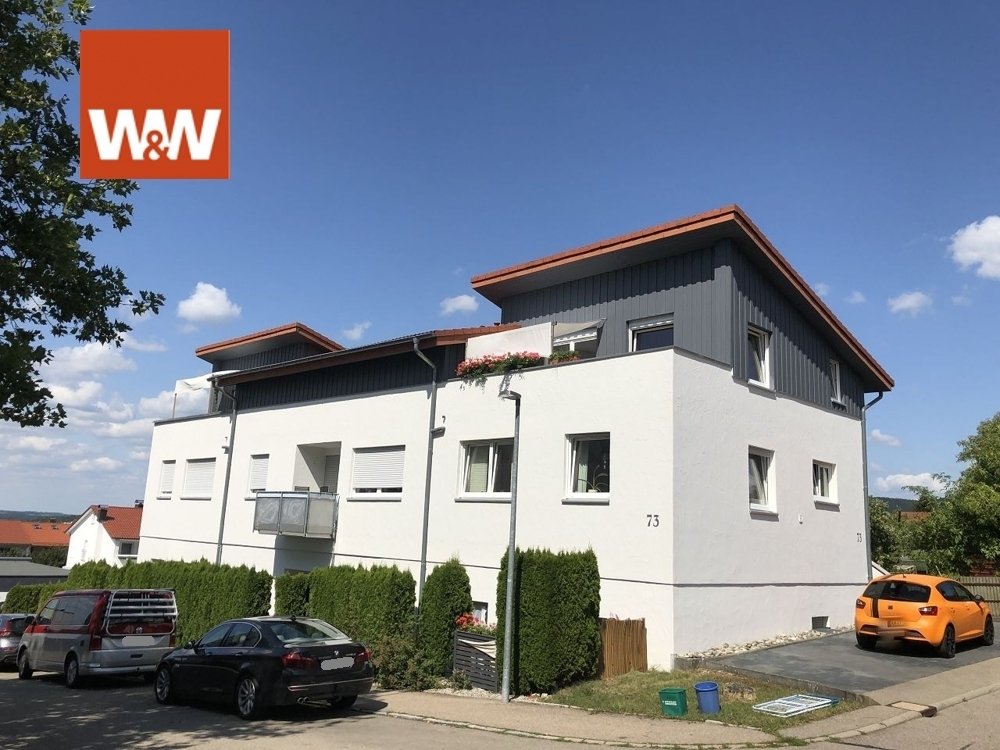 Immobilienangebot - Aalen - Wohnung - RESERVIERT  -  Charmante Eigentumswohnung mit eigenem Eingang, Terrasse und Dublex- Garage