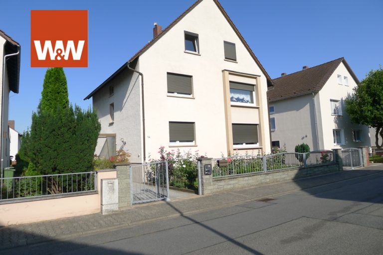 Immobilienangebot - Bischofsheim - Haus - 3 FH zur Selbstnutzung mit Teilvermietung oder Kapitalanlage - reserviert -