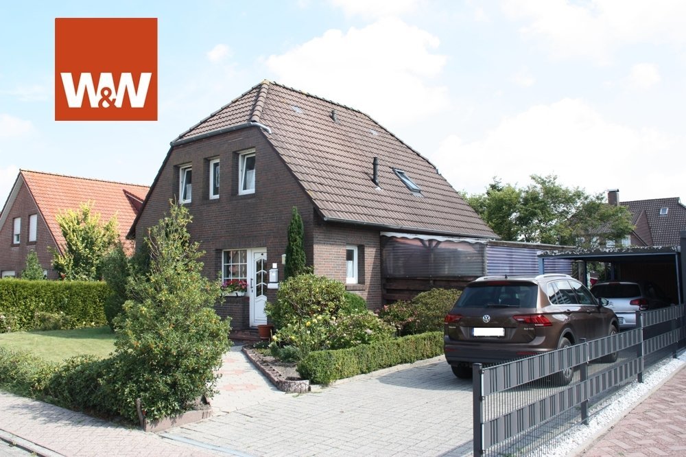 Immobilienangebot - Ihlow - Haus - Einfamilienhaus mit Garage und Carport in ruhiger Siedlungslage von Simonswolde zu verkaufen!