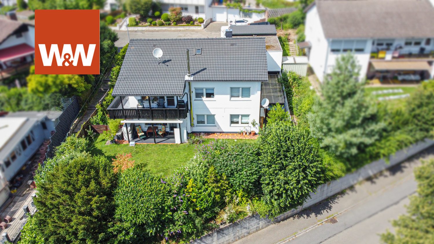 Immobilienangebot - Bammental - Alle - Einfamilienhaus mit ELW in toller Lage Bammentals